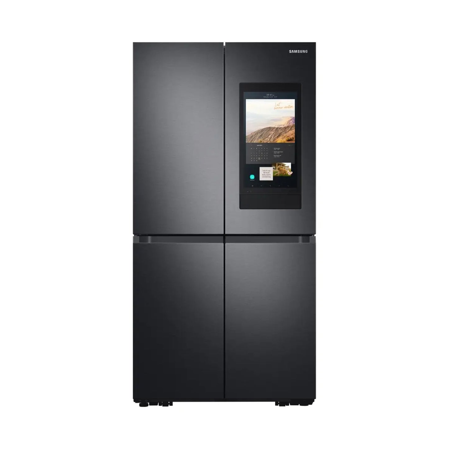 SAMSUNG Refrigerator 4 Doors 26CF AI Family Hub™, Black DOI