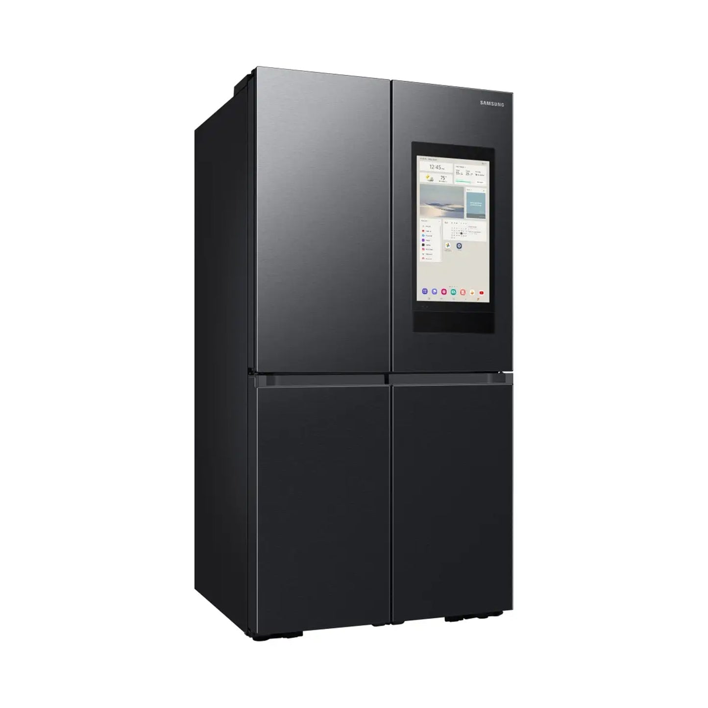 SAMSUNG Refrigerator 4 Doors 26CF AI Family Hub™, Black DOI