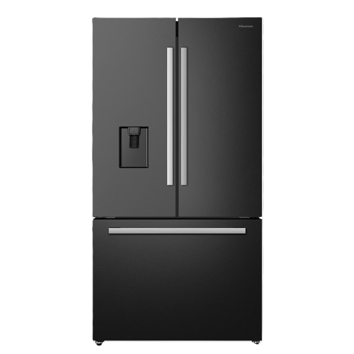 HISENSE Refrigerator French Doors 22 CF Inverter Wifi Black