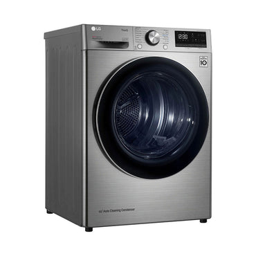 LG Dryer 9kg Dual Inverter Heat Pump Silver