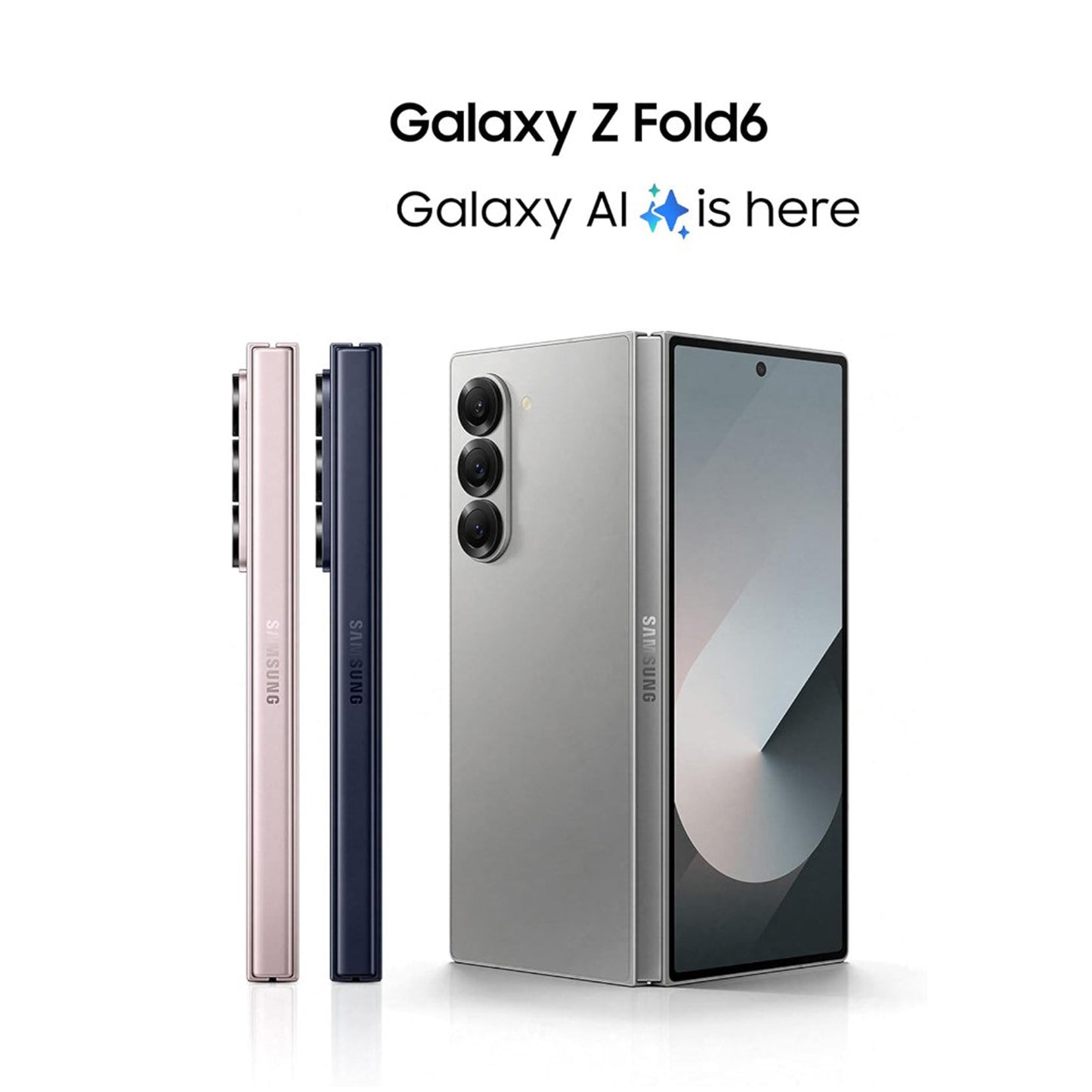 Samsung Galaxy Z Fold 6 - 12GB- 256GB Storage - Navy