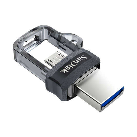 SANDISK ULTRA DUAL DRIVE 64GB - MICRO USB + USB 3.0-130MB