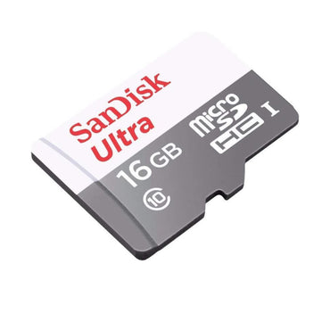 SANDISK 16GB Ultra MicroSDHC UHS-I Card 80MB/s