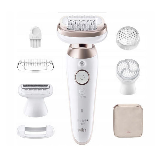 Braun Silk-épil 9 Flex SkinSpa 3D epilator Wet & Dry