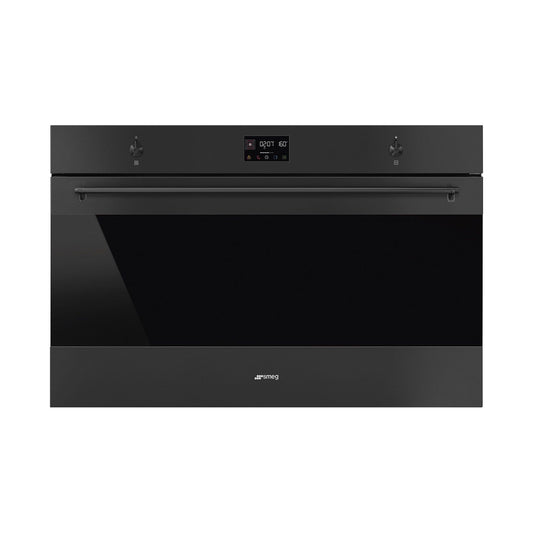 SMEG Oven 90 cm Gas Convection 116L Black