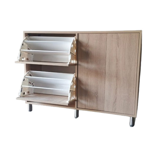 Wood Shoes Storage Cabinet 115X80X40 CM