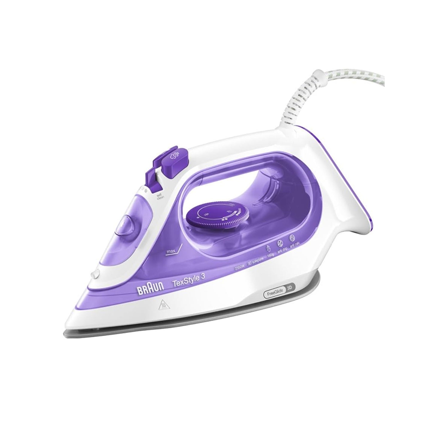 Braun TexStyle 3 Steam Iron - Violet 2350W