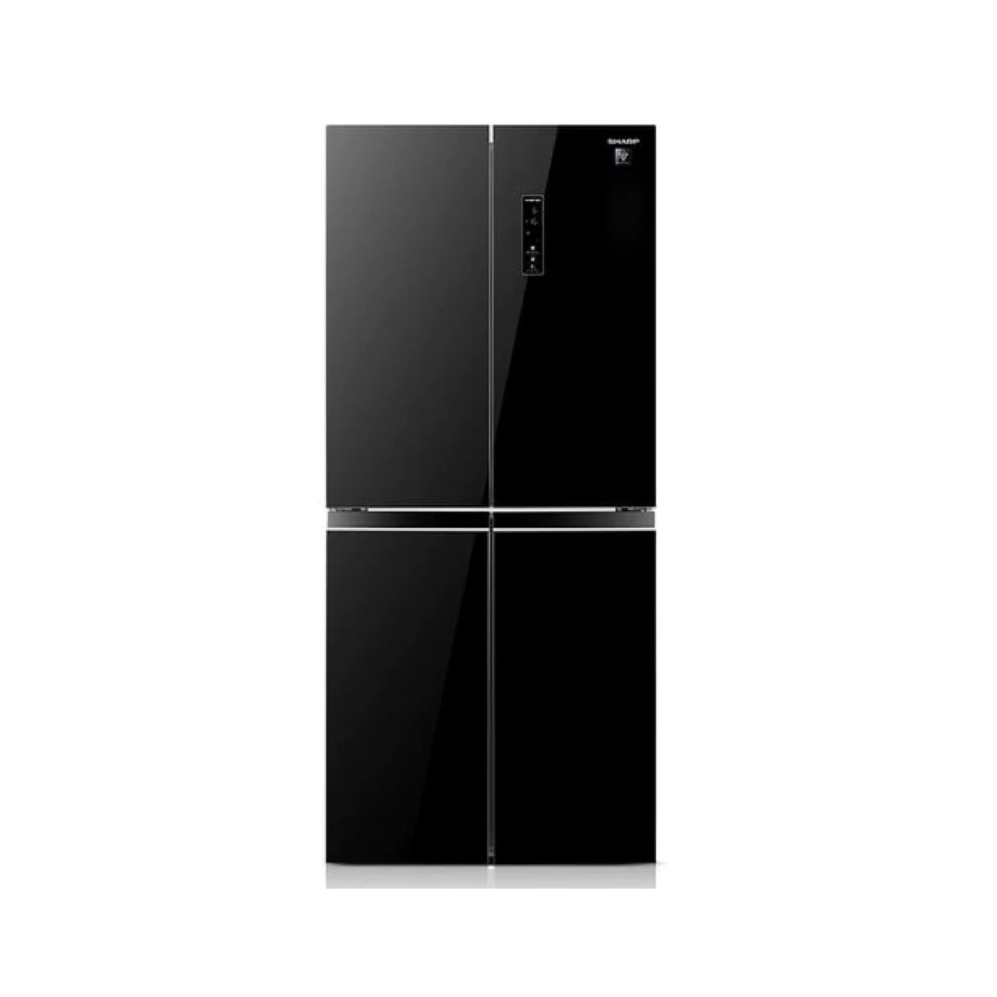 SHARP 24 Cft Refrigerator 4 Doors Glass Black