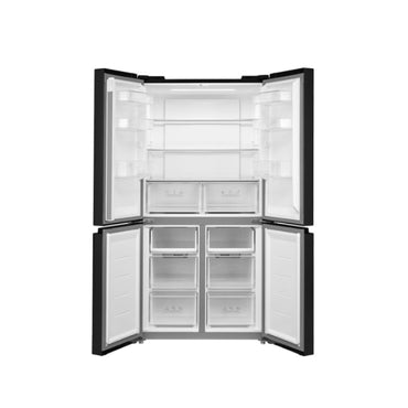 SHARP 24 Cft Refrigerator 4 Doors Glass Black