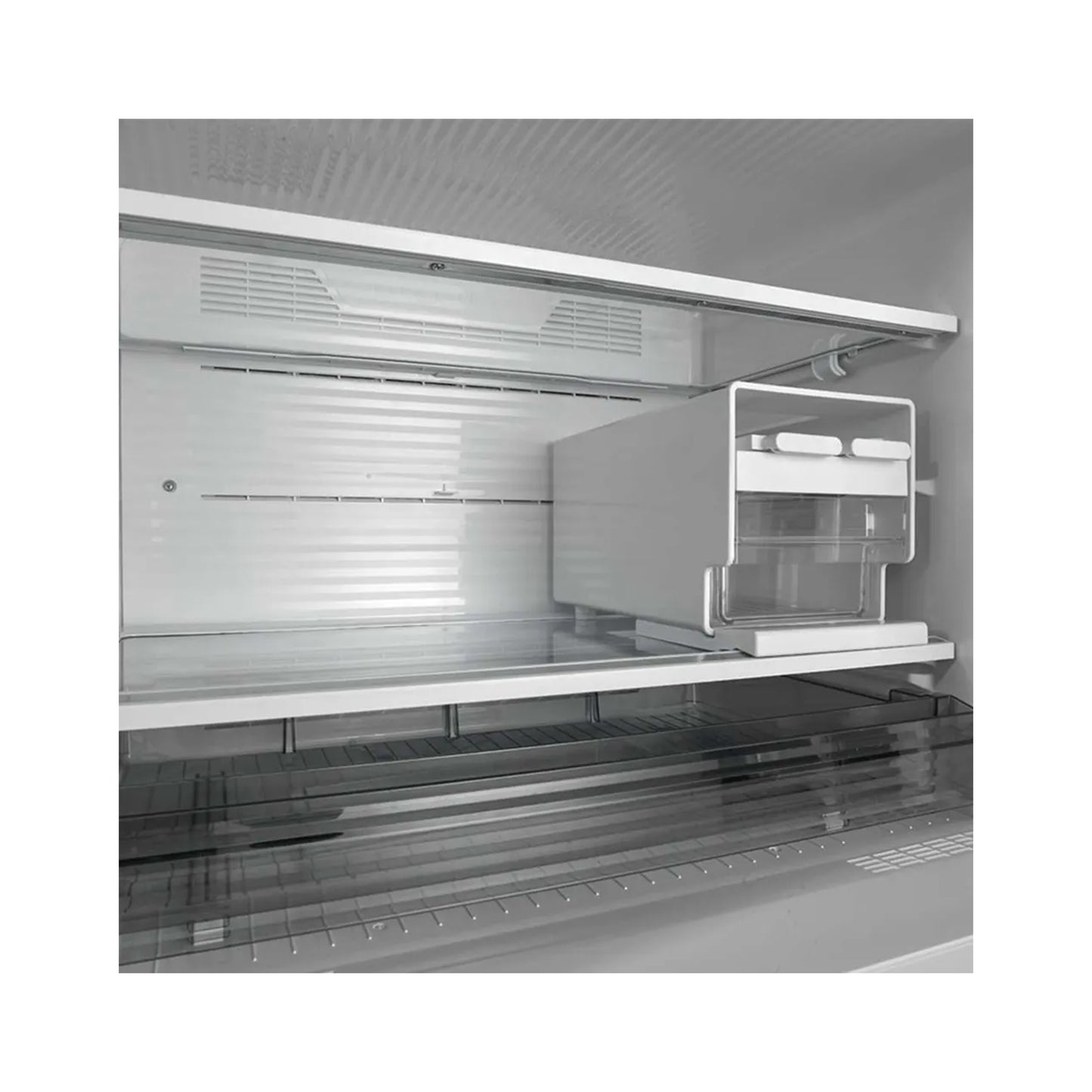 SHARP 24 Cft Refrigerator 2 Doors Stainless Steel