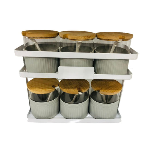 Jar Set 6 Pcs White