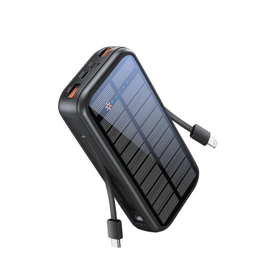 20000mAh EcoLight™ Solar Power Bank with Built-in USB-C PROMATE