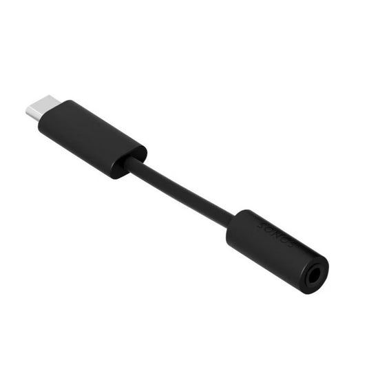 Sonos Sonos Line-In Adapter - 3.5 mm to USB-C Black