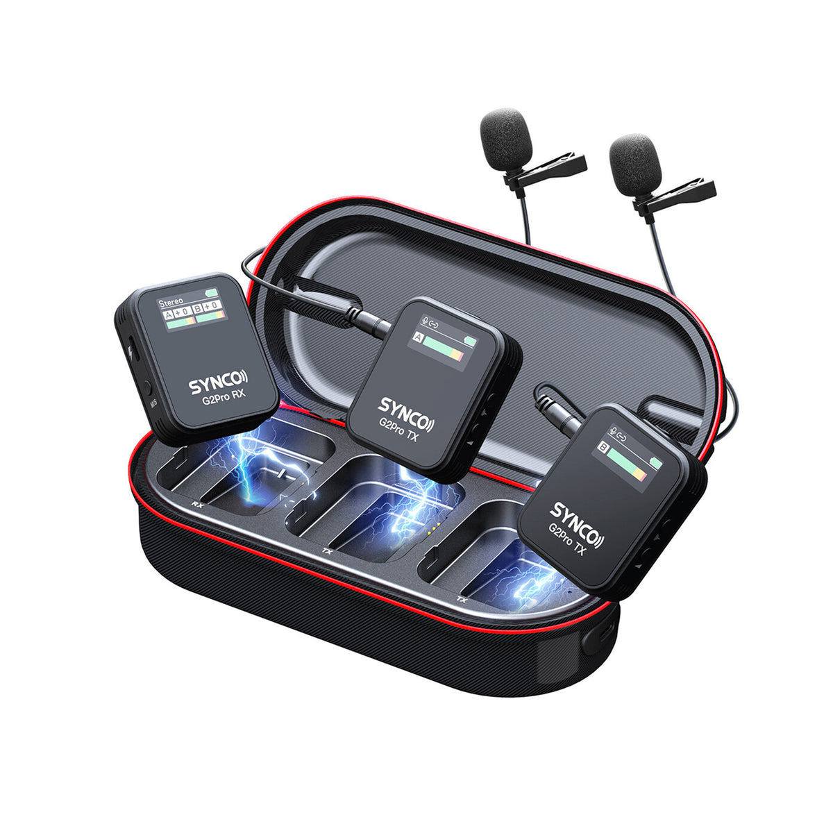 SYNCO G2(A2) Pro Dual Wireless Microphone System SYNCO