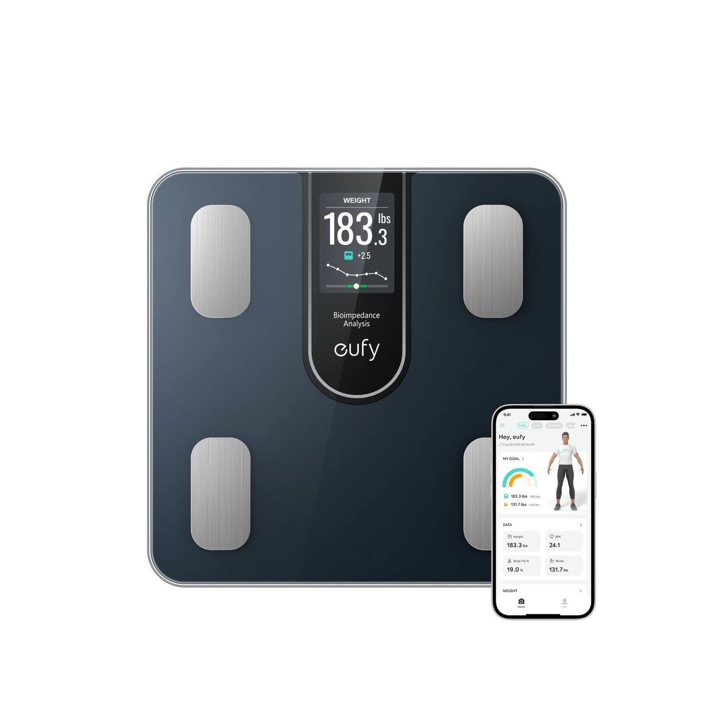 Eufy Smart Scale C20 Digital Body Fat Scale with TFT Screen