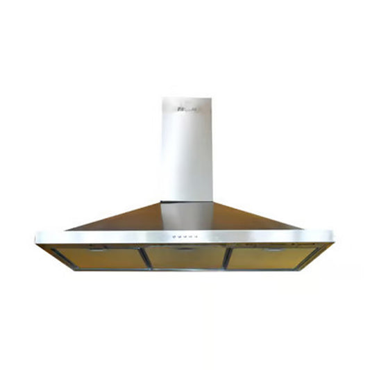SUPER CHEF Pyramid Hood 90 Cm Push Button Inox