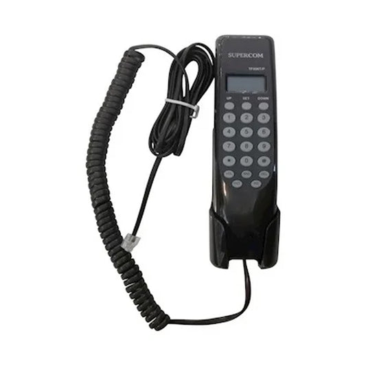 Supercom Telephone Table And Wall Mountable - Dark Gray Oil