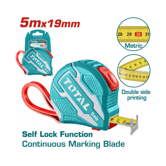 Total Steel measuring tape TOTAL