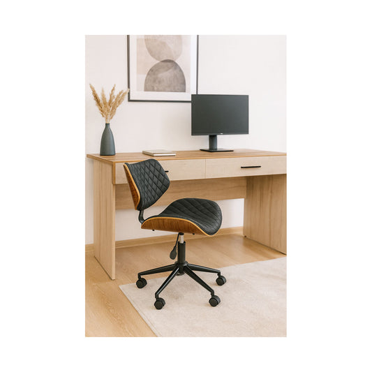 Totti Black Office Chair With Firm Cozy Support