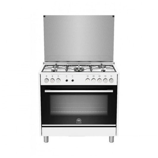 LA GERMANIA Cooker 90Cm Wide 4Gas+1TB White (CI)