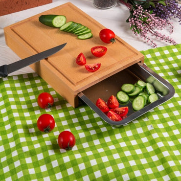 CUTBOARD W. TRAY 316x212