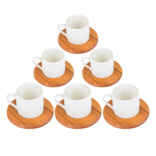 TURKISH COFFEE - ESPRESSO SET FOR 6 (12pcs)