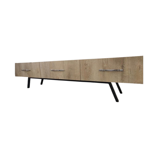 URBAN TV TABLE ROAD LEGS STEEL 180x40x42cm