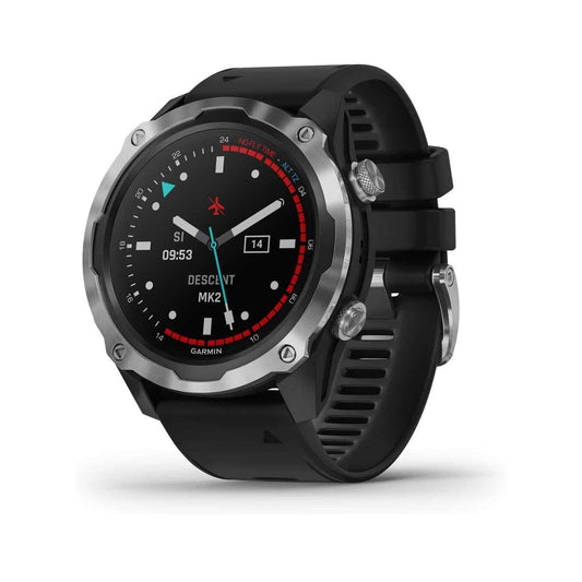 Garmin Descent Mk2 Smart-W Stainless Steel With Black Band