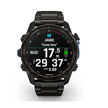 Garmin Descent Mk3i 51mm - Grey DLC Titanium With Black Band