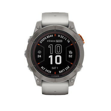Garmin Fenix 7 Pro Sapphire Solar Edition Gray - Orange Band