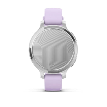 Garmin Lily 2 Active -Silver With Purple Jasmine Silicn Band
