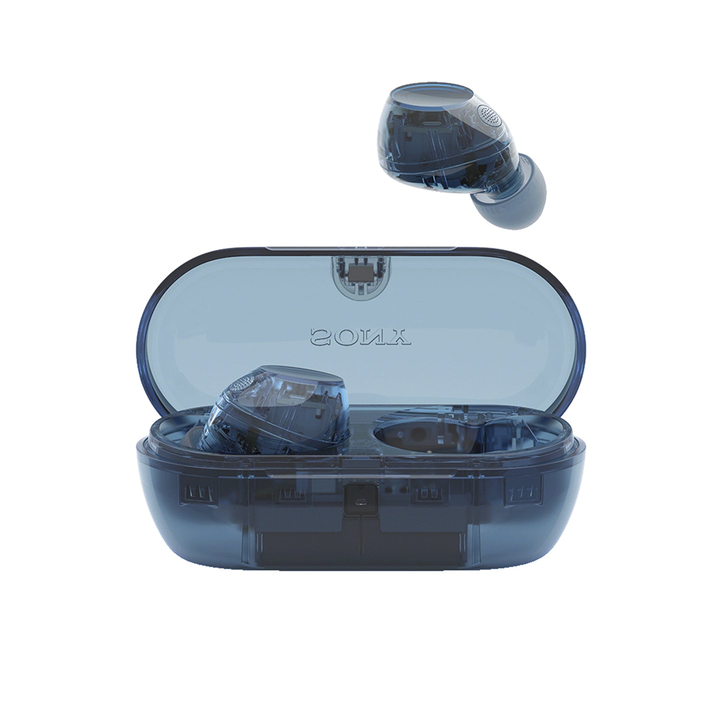 SONY Noise Cancelling Headphones - Glass Blue