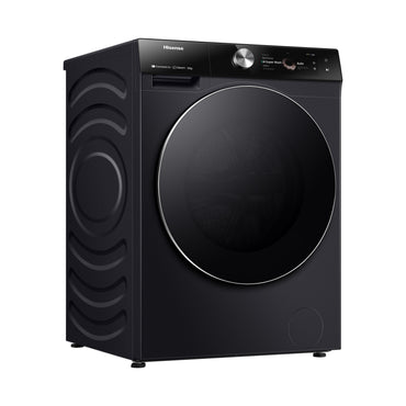 Hisense Washer Front Load 12KG 1400RPM Steam Wifi Black