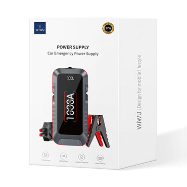 WIWU Car Jump Starter 10000mAh/37W Multi Function USB