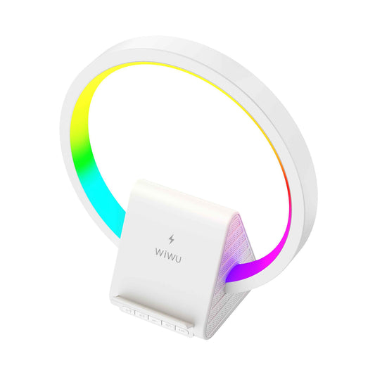 WIWU 2 in 1 Wireless charger speaker