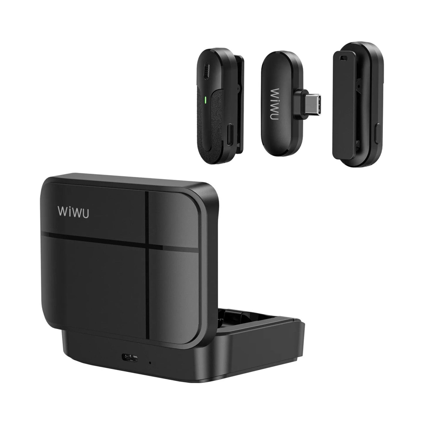 WIWU Portable Mini Wireless Dual Microphone with ANC