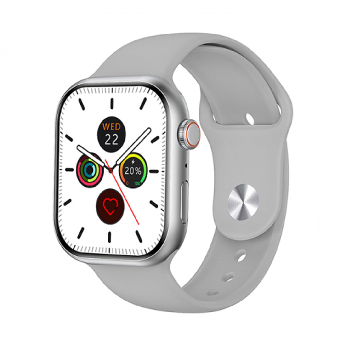 WIWU Smart Watch IP68 Waterproof Silver