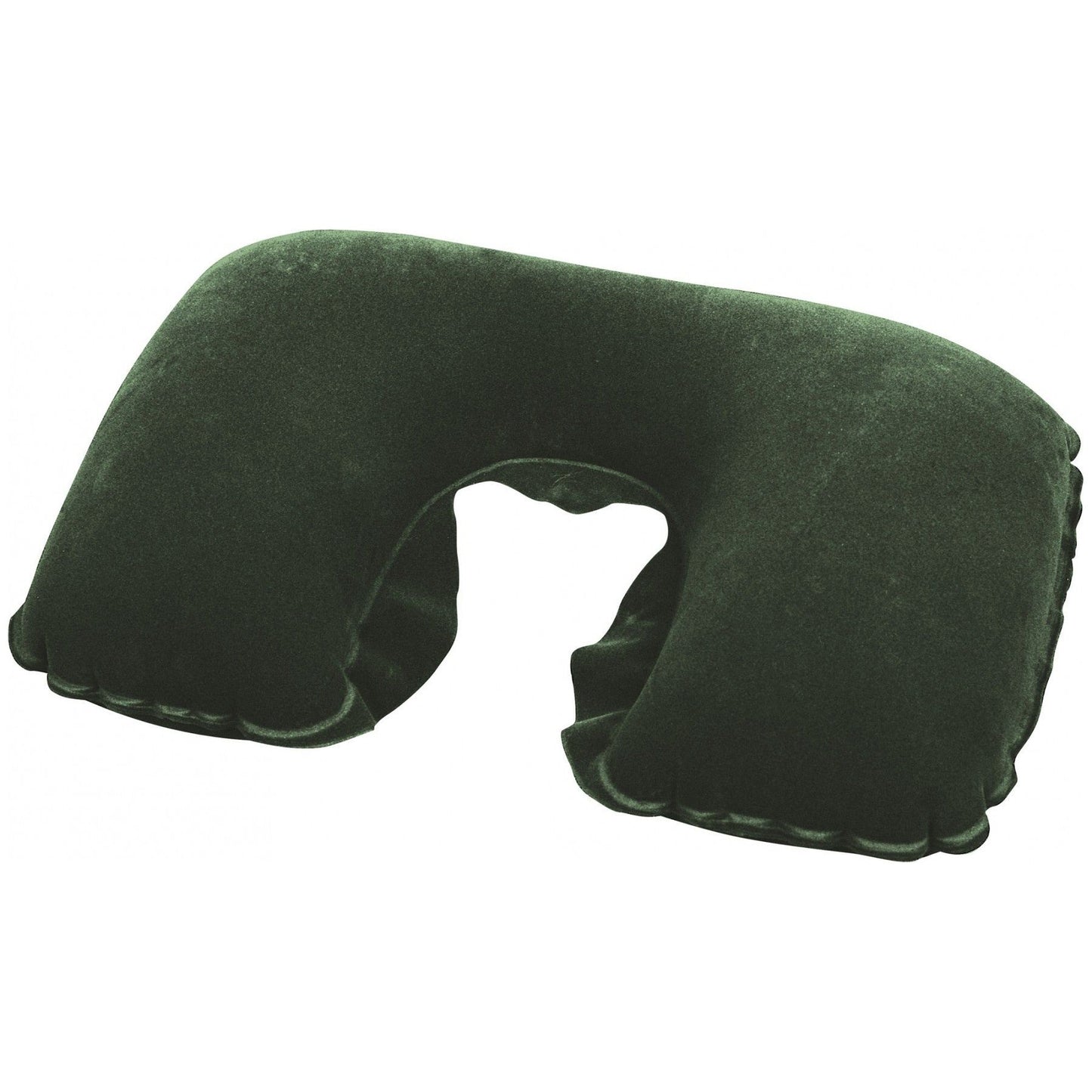 BESTWAY INFLATABLE FLOCKED TRAVEL PILLOW