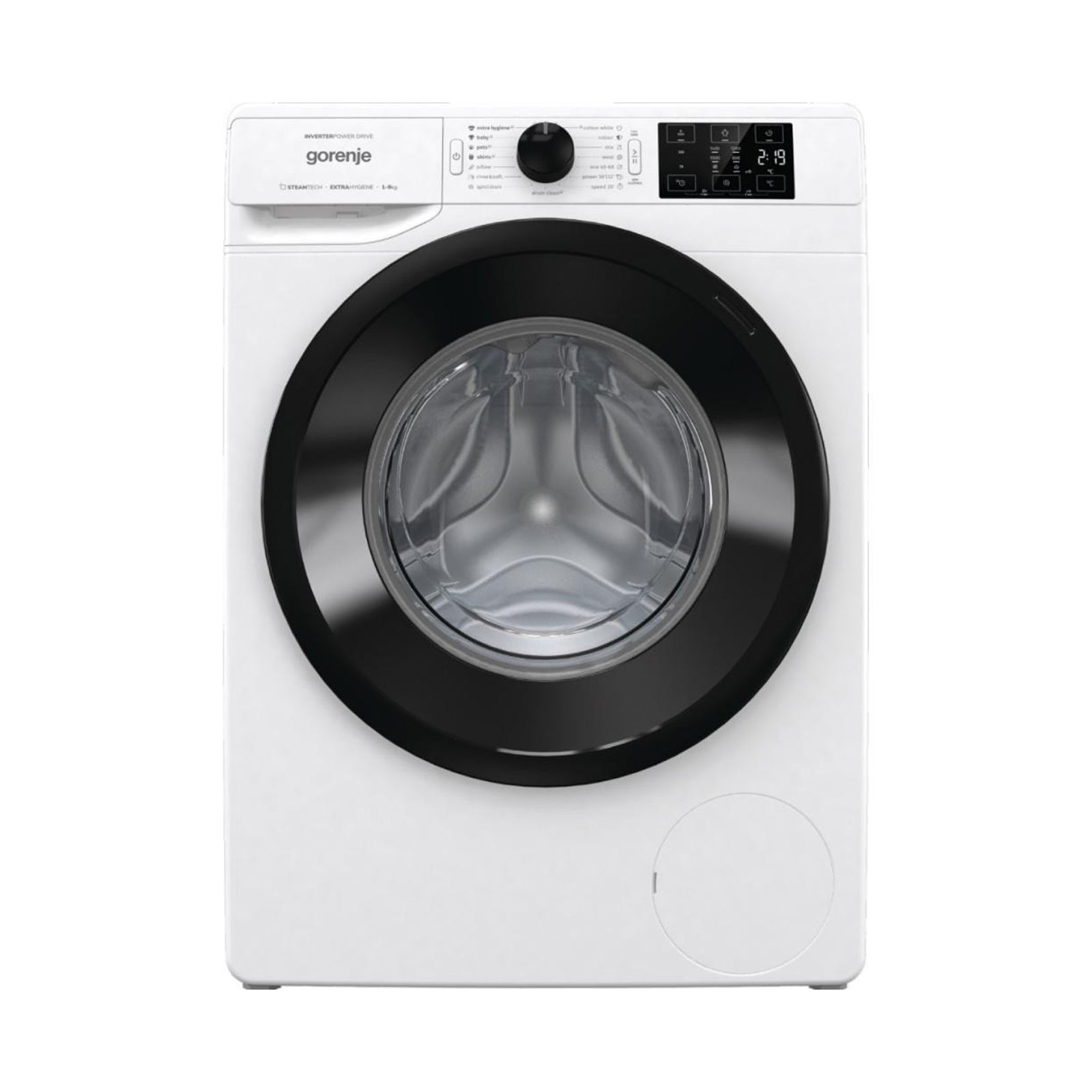 Gorenje Washer Front Load 10kg 1400rpm Inverter Wifi White gorenje-washer-front-load-10kg-1400rpm-inverter-wifi-white