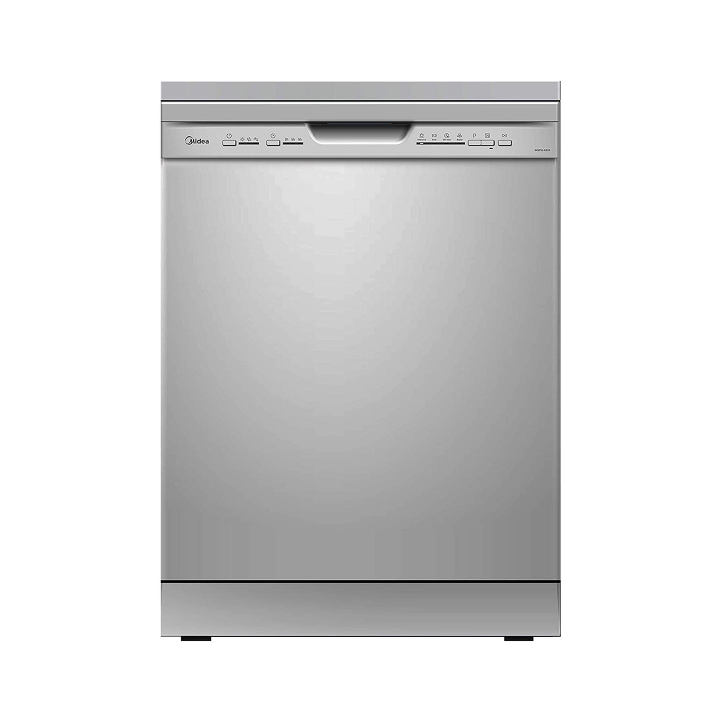 MIDEA Dish-Washer 6 Programs 14 Setting Place A+ Silver