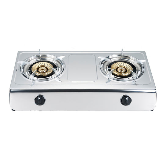 G.Compo Cool Gas Burner 2 Buner S.Steel