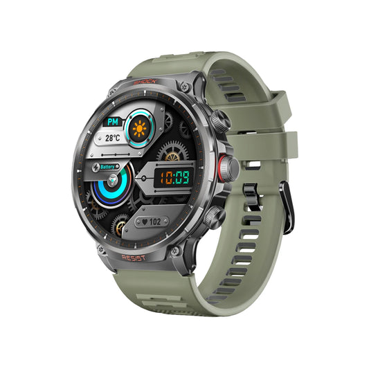 Tough-Built Fitness Tracker Smartwatch with BT Calling