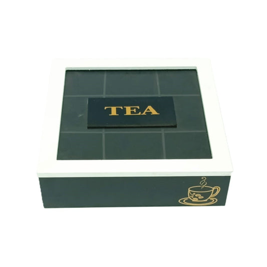 Tea box White&Black 24x24x7