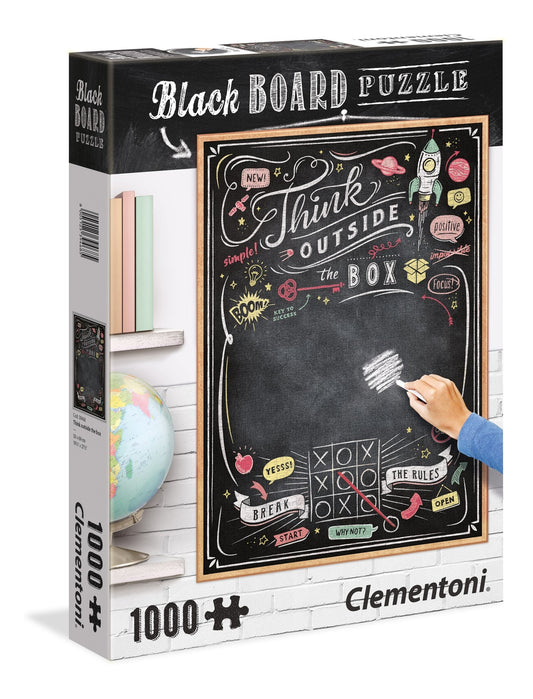 Clementoni Puzzle Black Board 1000 Pcs Clementoni