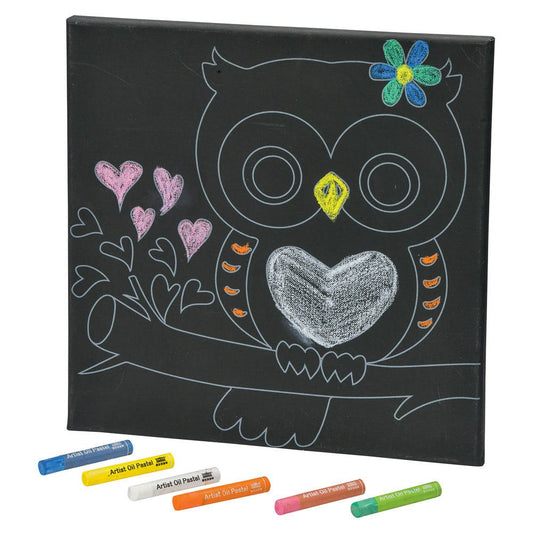 Owl Coloring Board Crea & Cie