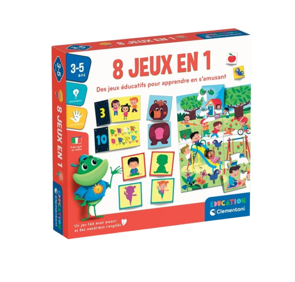 Clementoni 8 Jeux En 1 Clementoni