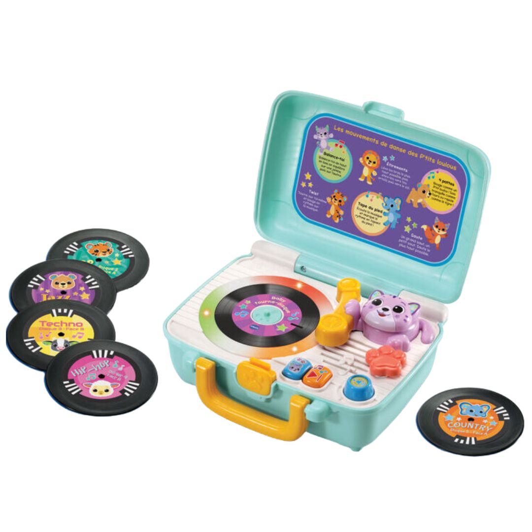 Vtech Baby Tourne Disque Interactive DJ Toy Vtech