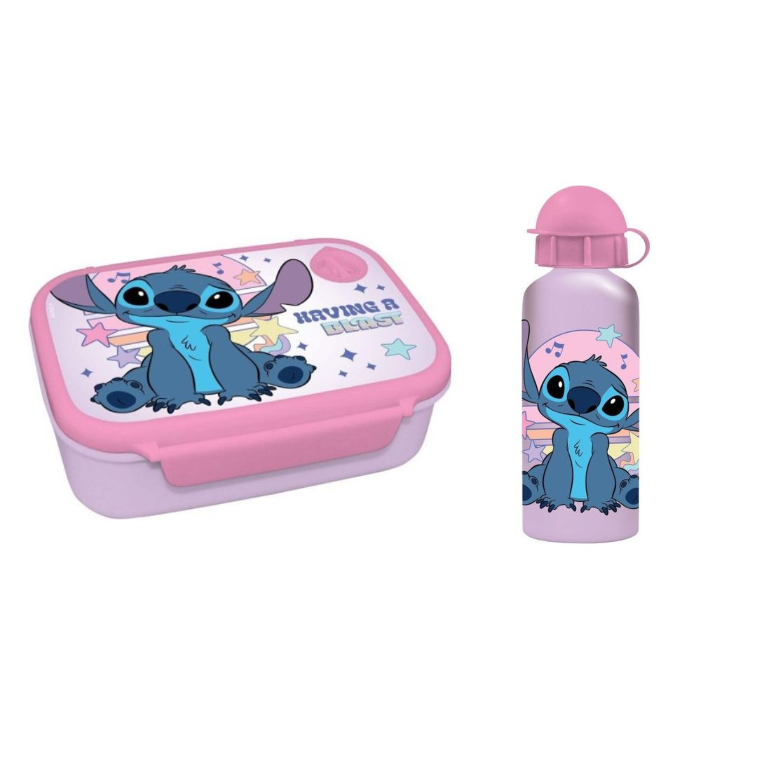Must Disney Stitch Pink Food Set must