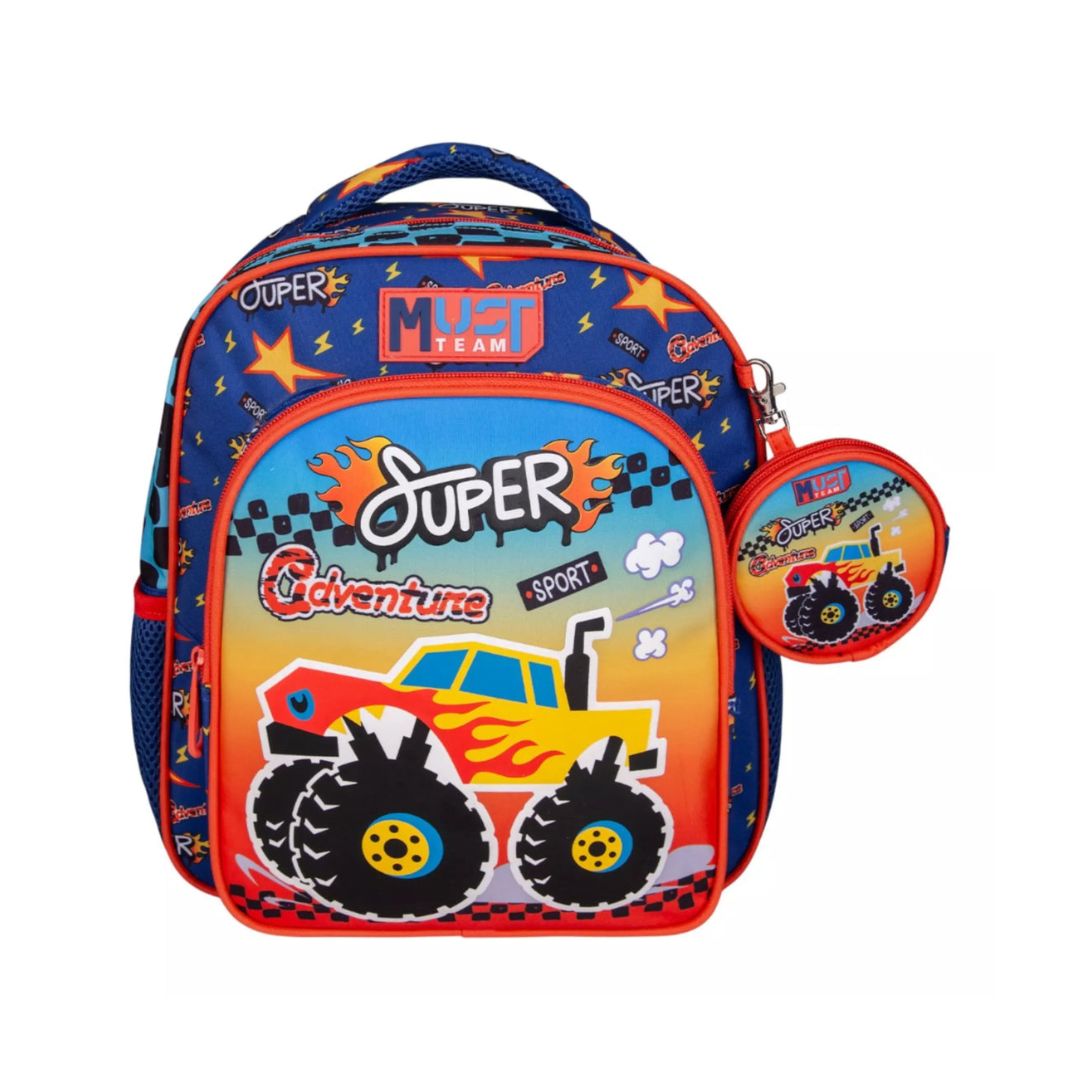 Must Team Monster Car Backpack 12.5' must