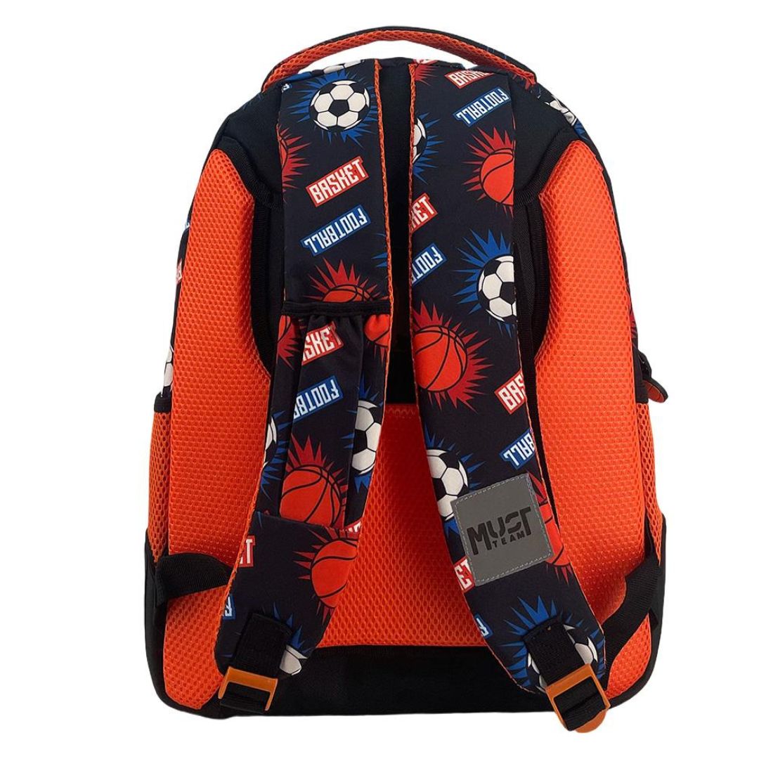 Must Team Football vs Basketball Backpack 17' must